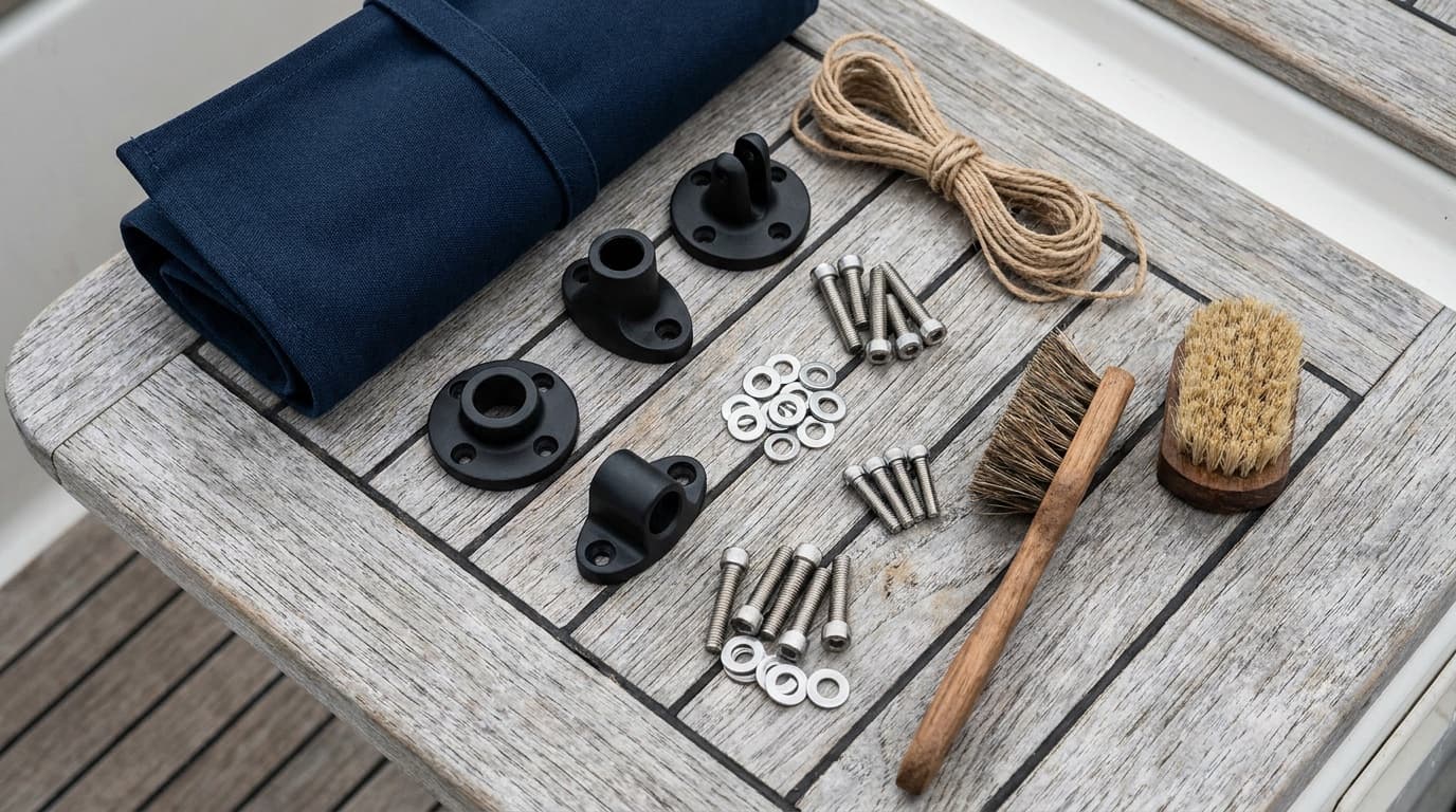 Five-minute fall haul-out checklist for your boat accessories