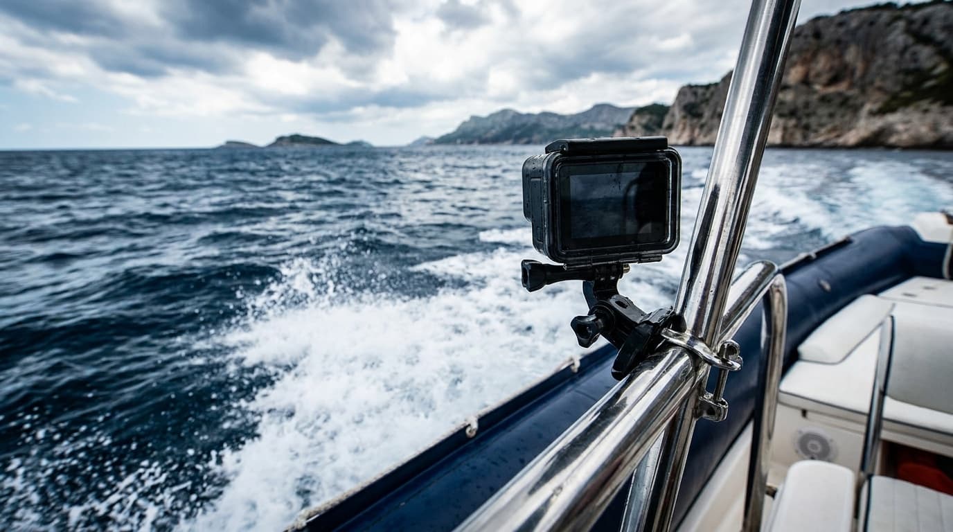 Filming your RIB without sacrificing a GoPro to the Adriatic