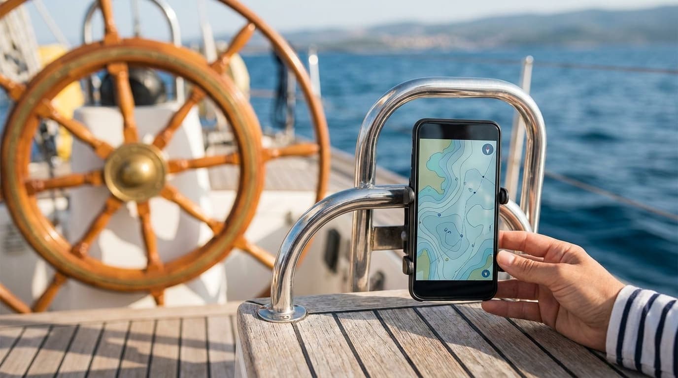 Using your iPhone as a chart plotter, the right way