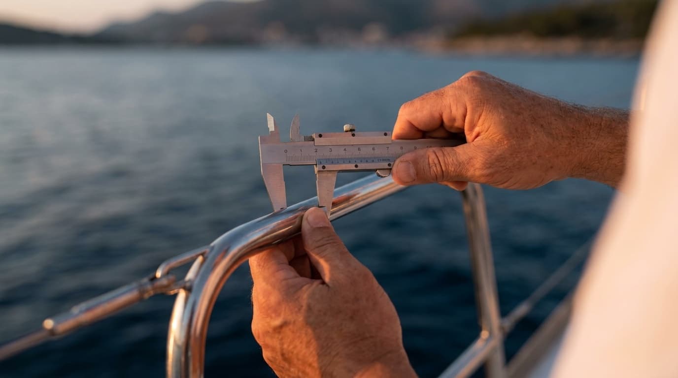 How to measure your boat rail in two minutes